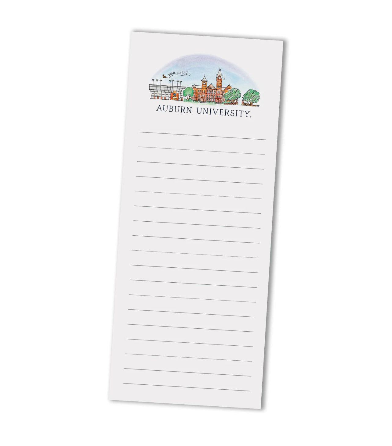 Auburn Skyline Notepad