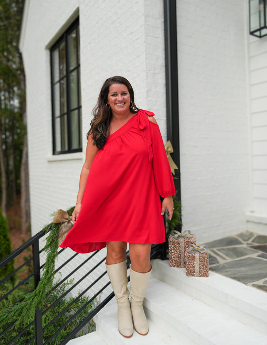 Seeing Red Mini Dress