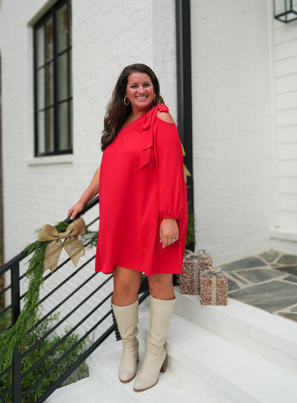 Seeing Red Mini Dress