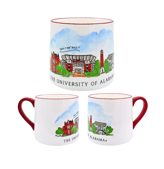 Alabama Skyline Ceramic Mug