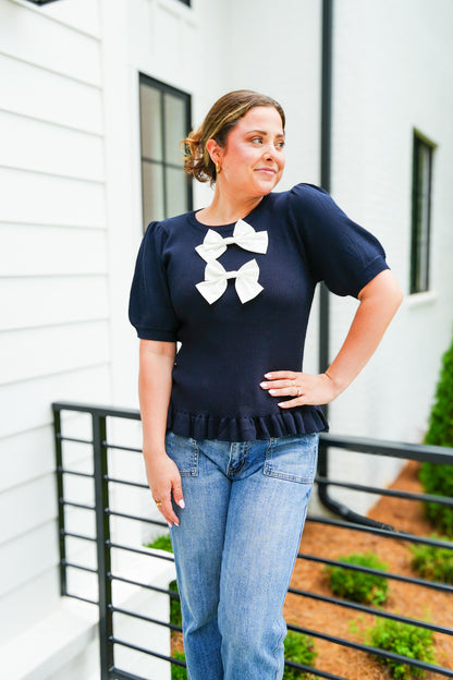 Twice As Nice Bow Top