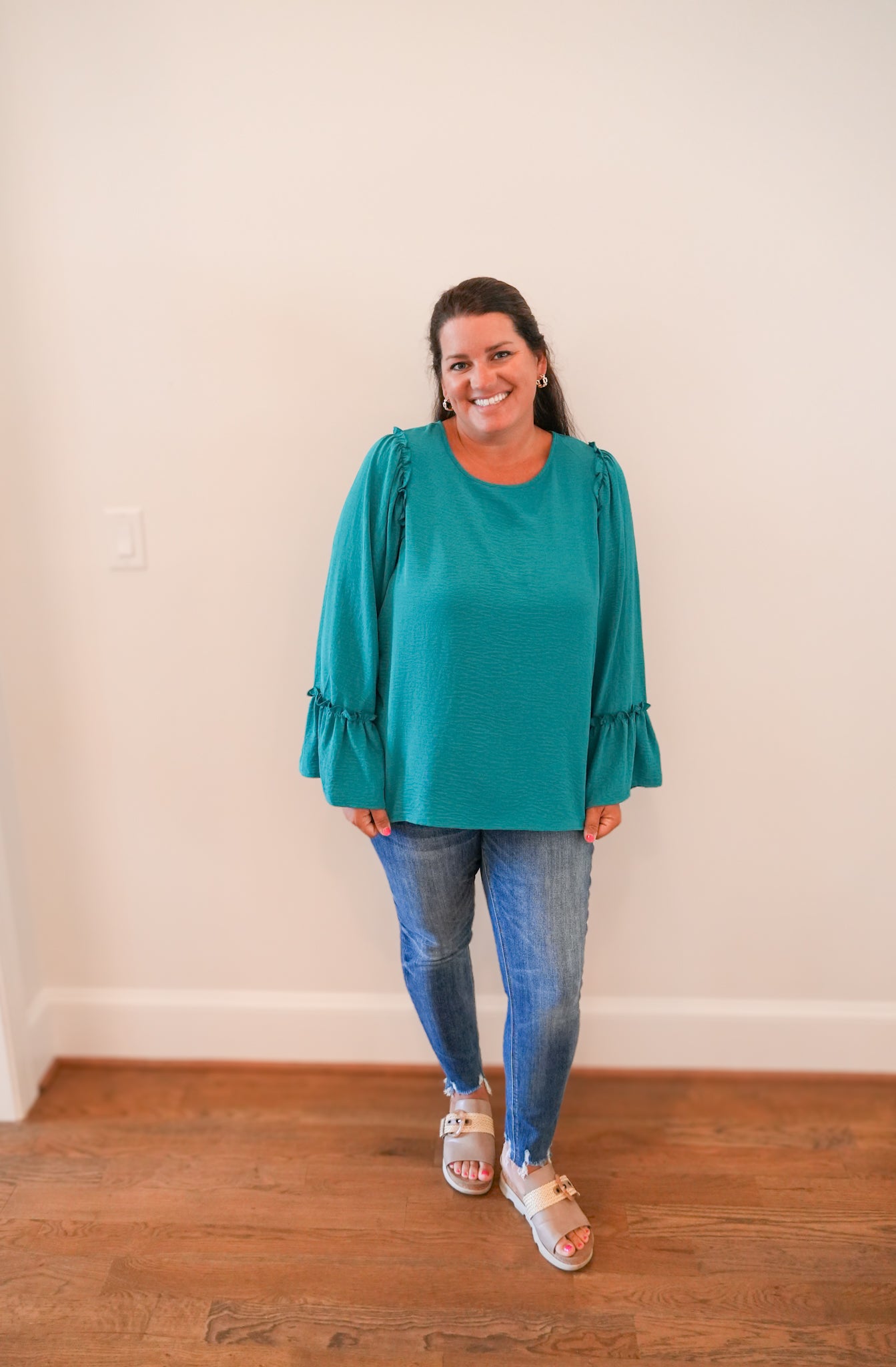 Teal Me You Love Me Top