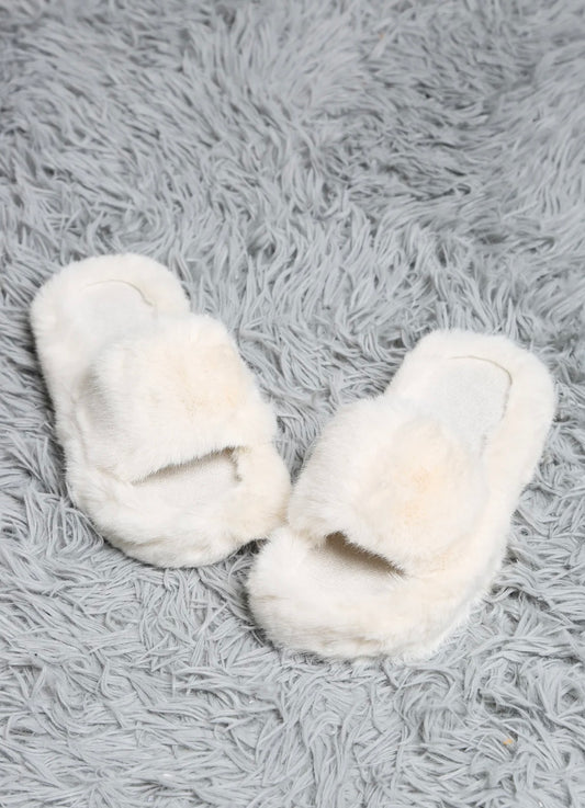 Furry Slipper Slides